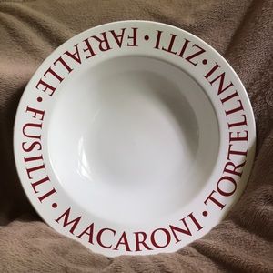 Food Network Large Pasta Serving Bowl